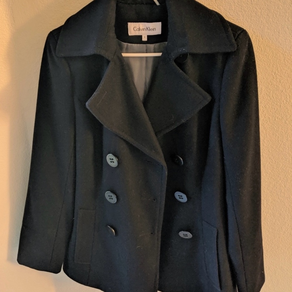 Calvin Klein Women's Elegant Dark Peacoat